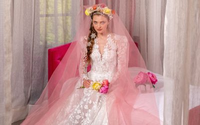 Reem Acra Fall 2023 Bridal Collection: la irreverencia de un clásico