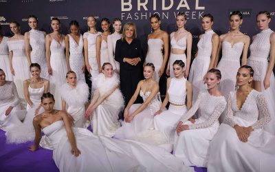 Rosa Clará triunfa en la pasarela con su colección Couture 2024